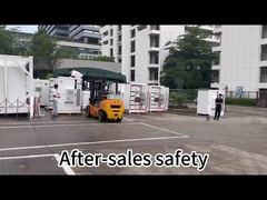 Sistema de armazenamento de baterias de iões de lítio de 215kwh para o setor industrial e comercial