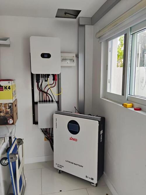 Latest company news about Cortes de energia no Iraque: Bateria montada na parede de 10kWh fornece energia de backup diário para casas de Bagdá