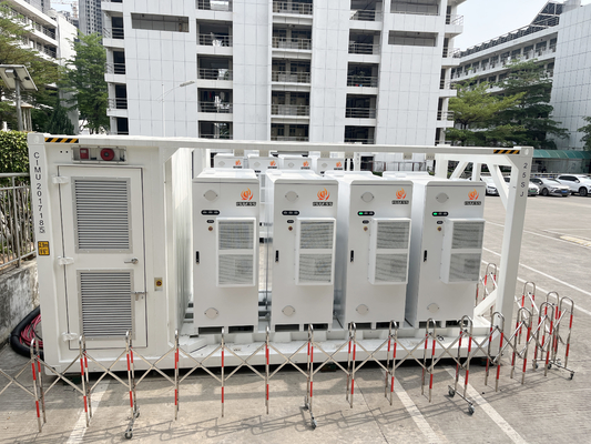 Sistema de armazenamento de energia de bateria em recipiente de 400 - 800 V