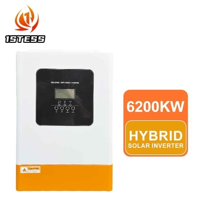 Inversor solar híbrido de 48 V CC com 6,2 kW de capacidade de painel solar RS232 Interface AC 230 V de saída
