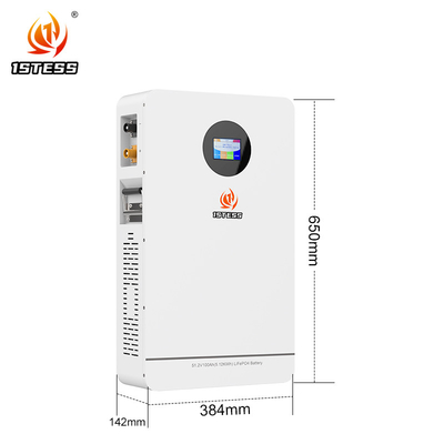 51.2V 200Ah 10,24kwh Bateria de armazenamento de energia para o lar Bateria de armazenamento de energia solar para o lar