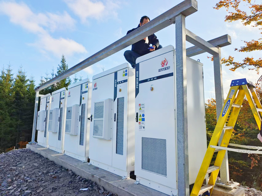 Sistema de armazenamento de energia por bateria solar 100kw 80kwh 20ft 40ft Li-ion Lifepo4 Liquid Cooling Container BESS