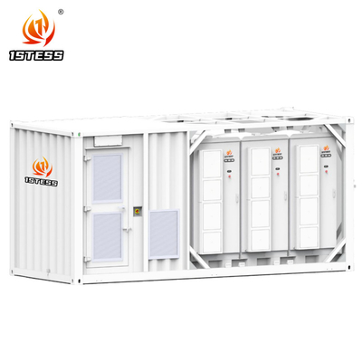 Sistema de armazenamento de energia em recipiente de 40 pés 500KWH 1MWH 2MWH Capacidade personalizada Bateria solar de alta tensão