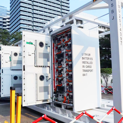 CE FCC Armazenamento Industrial de Energia Solução do Sistema Solar em Container de 20 pés 1Mwh 3Mwh 5Mwh com Monitorização e Controle Remoto