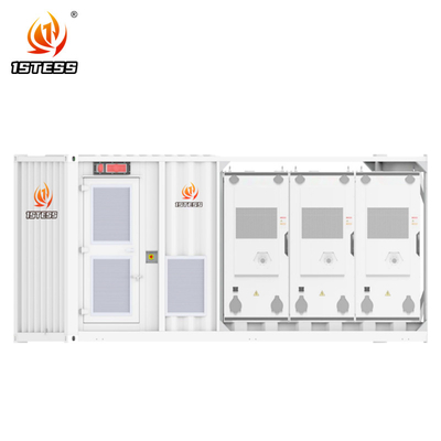 Sistema de armazenamento de energia comercial e industrial 372kWh Bateria de alta tensão com bateria de resfriamento líquido