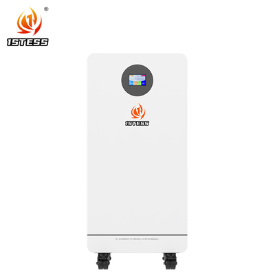 Venda a retalho 25.6V 51.2V 100Ah 200Ah 300Ah 5.12Kwh 10.24Kwh 15.36Kwh Power Wall Bateria solar Powerwall para sistema solar doméstico