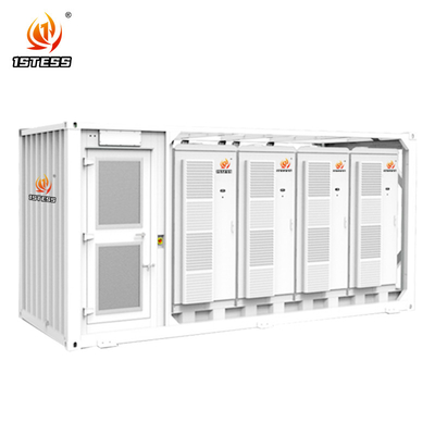 Design modular ESS em contêiner 1MWh Capacidade 20ft Tamanho Faixa de tensão 400-800V para integração solar eólica
