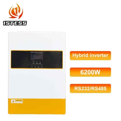 6Inversor solar híbrido de alta eficiência de.2kW 48V DC Input Pure Sine Wave Output