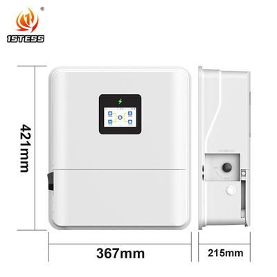 Inversor Híbrido Solar IP65 Monofásico 48V 3kw 3.6kw 4.6kw On/Off Grid 48V Onda Senoidal Pura 5kw 6kw Inversor Solar com MPPT