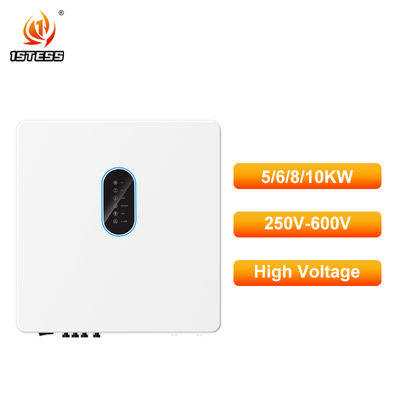 Inversor Solar Híbrido de Saída de Onda Senoidal Pura Trifásico On-Off Grid MPPT IP65 250V-600V 5kw 6kw 8kw 10kw com Proteção Anti-Ilhamento
