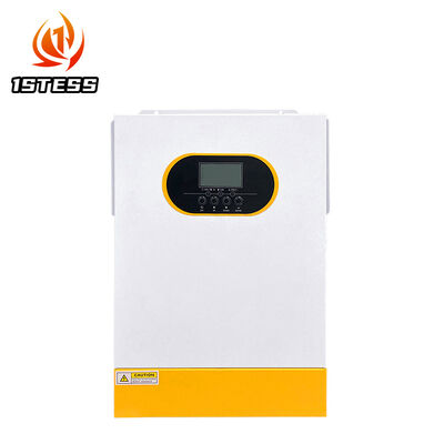 Inverter Solar Híbrido de Fase Única Off Grid 24V 48V 3.5kw 5.5kw 6.2kw Pure Sine Wave MPPT RS485 Lítio Compatível