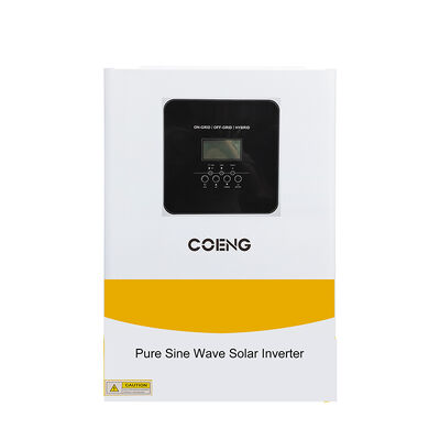 Inversor Solar Híbrido 48V 6.2kW Monofásico Onda Senoidal Pura Off Grid Inversor Solar MPPT Capaz de Funcionar Sem Bateria