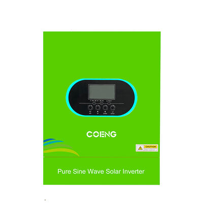 Inversor solar híbrido off-grid de 3,5kw 5,5kw 6,2kw 24V 48V monofásico onda senoidal pura MPPT para eletrodomésticos e computadores pessoais