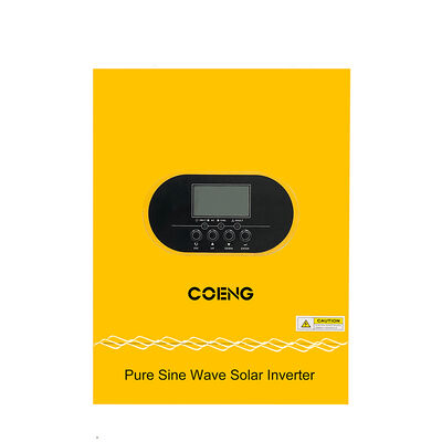 Inversor solar off-grid 48V 5.5kw 6.2kw híbrido de onda senoidal pura de fase única com comunicação de bateria RS485 Lifepo4 e MPPT