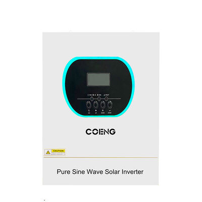 Inversor Solar Híbrido Off Grid Monofásico 48V 5.5kw 6.2kw Onda Senoidal Pura com Proteção contra Sobrecarga e MPPT Integrado