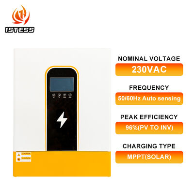 Inversor solar híbrido de 48 V 8.5kw 11kw Fase única Off Grid Pure Sine Wave com dupla MPPT Alta Eficiência