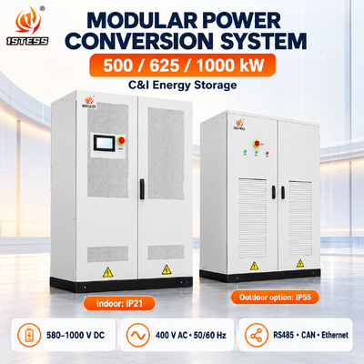 quality 1o andar Sistema de conversão de energia modular de 500 kW 625 kW 1000 kW para armazenamento de energia de bateria C&I factory
